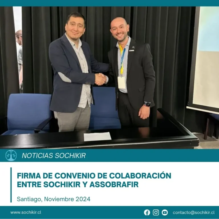 Firma de convenio de colaboración entre SOCHIKIR y ASSOBRAFIR